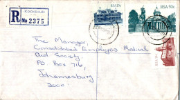 RSA South Africa Cover Kocksvlei  To Johannesburg - Covers & Documents