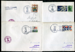USA Schiffspost, Navire, Paquebot, Ship Letter, USS Forrest Sherman, Cone, Collett - Marcofilia