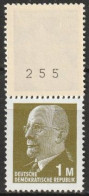 DDR 1970 MiNr.1540 R  3er Streifen Walter Ulbricht ( B2916) - Unused Stamps