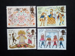 GROSSBRITANNIEN MI-NR. 867-870 GESTEMPELT(USED) EUROPA 1981 FOLKLORE - Used Stamps
