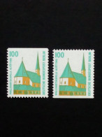 BERLIN MI-NR. 834 C + D POSTFRISCH(MINT) SEHENSWÜRDIGKEITEN 1989 WALLFAHRTSKAPELLE - Unused Stamps