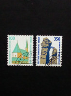 BERLIN MI-NR. 834-835 A GESTEMPELT(USED) SEHENSWÜRDIGKEITEN 1989 WALLFAHRTSKAPELLE - Unused Stamps