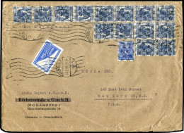 Amerik.+Brit. Zone (Bizone), 1948, 48 II, 50 II(14), Brief - Storia Postale