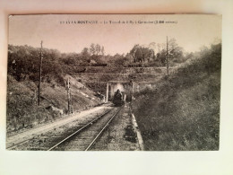 Cpa 51 Rilly La Montagne Le Tunnel De Rilly à Germaine - Rilly-la-Montagne