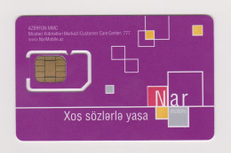 AZERBAIJAN Old GSM SIM MINT - Azerbaiyan