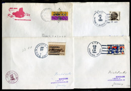 USA Schiffspost, Navire, Paquebot, Ship Letter, USS Ernest G. Small, Woodshole, Stribling, Theodore E. Chandler - Postal History