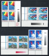 ● ROMANIA 2003 ֍ SPORT  Estremi ● N. 4840 / 43 ** ● Quartina ️● Serie Completa ️● Cat. 20 € ️● Lotto N. 1090 ️● - Unused Stamps