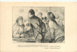 200524A - NOS PAYSANS Par Baric - Père Bouffard Bon Vivant Malade Manger - Tiré Du "Journal Amusant" Agriculture Humour - Sonstige & Ohne Zuordnung