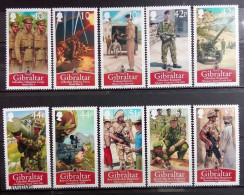 Gibraltar 2008, Royal Regiment, MNH Stamps Set - Gibraltar