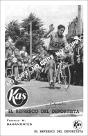 PHOTO CYCLISME REENFORCE GRAND QUALITÉ ( NO CARTE ), FEDERICO M. BAHAMONTES TEAM KAS 1959 - Wielrennen