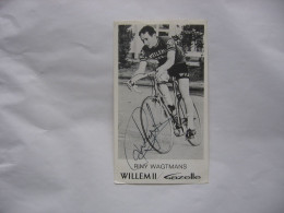 Cyclisme  -  Autographe - Carte Signée Riny Wagtmans - Cycling