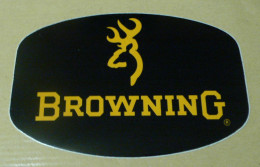 CHASSE : AUTOCOLLANT BROWNING - Stickers