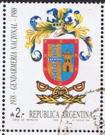 RA+ Argentinien 1988 Mi 1931 Nationalgendarmerie - Gebraucht