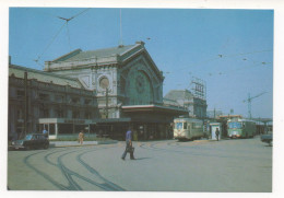 CHARLEROI  -  GARE DU SUD ET ABORDS APRES TRANSFORMATION - TRAMWAYS - BUS - Tram