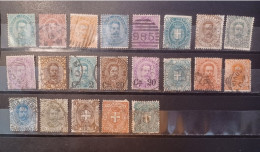 Regno 1879 - 1897 Lotto 21 Valori Usati Tutti Diversi - Gebraucht