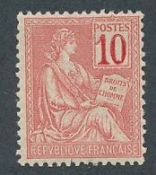 CA-141: FRANCE:  N°112l*  (chiffres + Foncés) - 1900-02 Mouchon