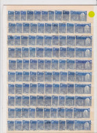 100 Timbres Oblitérés N° 842  Abbaye De Saint - Wandrille   25 F Outremer    édition  1949 - Used Stamps