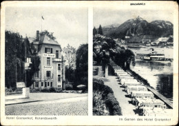 CPA Rolandswerth Remagen Am Rhein, Hotel Gretenhof, Garten, Dachenfels - Other & Unclassified