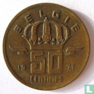 50 Centimes 1971 - Vlaams - 50 Cents