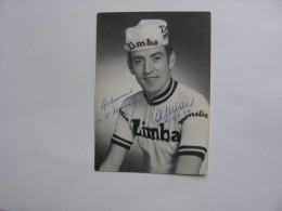 Cyclisme  -  Autographe - Carte Signée  Auguste Girard - Wielrennen