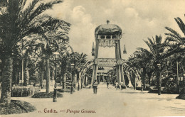 CADIZ -Cadix - Parque Genoves - Cádiz