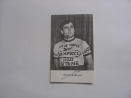 Cyclisme  -  Autographe - Carte Signée Fernand Maurice - Ciclismo