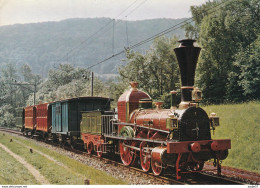 Die Spanisch - Brötli -Bahn Mit Lok Spec Cancellation 1959 - Treni