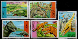 CONGO - Dinosaures - Nuevas/fijasellos