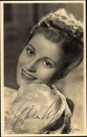 CPA Schauspielerin Gisela Uhlen, Portrait, Autogramm - Actores
