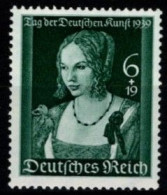 DR 1939 Nr. 700  Postfrisch Tag Der Deutschen Kunst - Usados