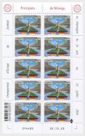MONACO 2024 SPORT Football. Soccer. European Championship In GERMANY - Fine Sheet MNH - Unused Stamps