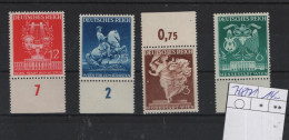 Deutsches Reich  Michel Kat.Nr Postfr/** 768/771 - Unused Stamps