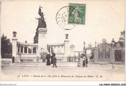 AALP8-69-0687 - LYON - Entree De La Tete D'Or Et Monument Des Enfants Du Rhone - Lyon 1