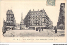 AALP6-69-0521 - LYON - Place De La Republique-Rue Et Monument Du President Carnot - Lyon 1