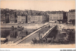 AALP6-69-0486 - LYON - Pont La Feuillee-Quai Saint-Vincent - Lyon 1