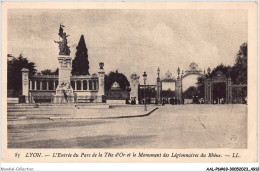 AALP6-69-0485 - LYON - L'Entree Du Parc De La Tete D'Or- Le Monument Des Legionnaires Du Rhone - Lyon 1