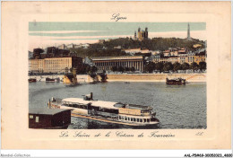 AALP5-69-0429 - LYON - La Saone -Le Coteau De Fourviere - Lyon 1