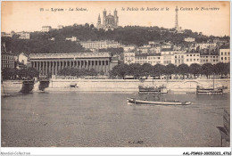 AALP5-69-0410 - LYON - La Saone-Le Palais De Justice -Coteau De Fourviere - Lyon 1
