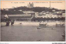 AALP4-69-0352 - LYON - La Saone-Le Palais De Justice Et Le Couteau De Fourviere - Lyon 1