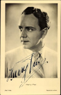 CPA Schauspieler Und Regisseur Harry Piel, Portrait, Autogramm - Acteurs