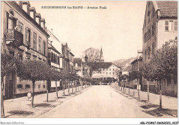 ABLP11-67-1013 - NIEDERBRONN LES BAINS - Avenue Foch - Otros & Sin Clasificación