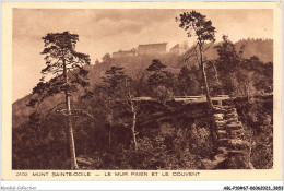 ABLP10-67-0871 - MONT-SAINTE-ODILE - Le Mur Paien Et Couvent - Sainte Odile