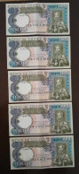 ANGOLA - 5 Notas De 1.000$ -Banco De Angola - Luiz De Camões - 1973 - BELO - Kilowaar - Bankbiljetten