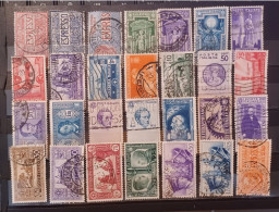 Regno 1903 - 1941 Lotto 28 Valori Usati Tutti Diversi - Used