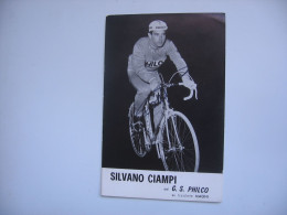 Cyclisme  -  Autographe - Carte Signée Silvano Ciampi - Wielrennen