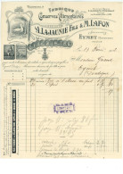 Facture Illustrée Fabrique De Conserves Alimentaires LAJAUNIE & LAFON Robineau à EYMET 24 Dordogne ( Truffes Foies Gras - 1900 – 1949