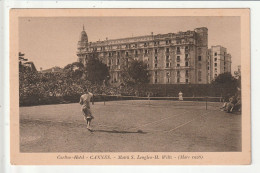 CP 06 CANNES Carlton Hotel Match S.Lenglen H.Wills  Mars 1926 - Cannes