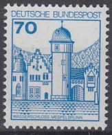 Deutschland Mi.Nr.918A - Burgen Und Schlösser - Schloß Mespelbrunn - Postfrisch - Ongebruikt