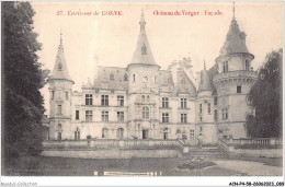 ACNP4-58-0320 - Environs De COSNE - Château Du Verger - Façade  - Cosne Cours Sur Loire