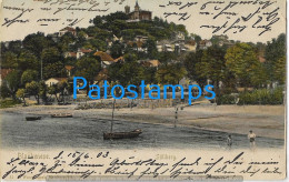 229395 GERMANY BLANKENESE VIEW PARTIAL CIRCULATED TO BERLIN POSTAL POSTCARD - Autres & Non Classés